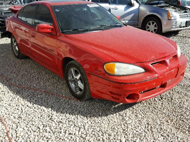 1G2NW52EXYM829046 - 2000 PONTIAC GRAND AM G RED photo 1