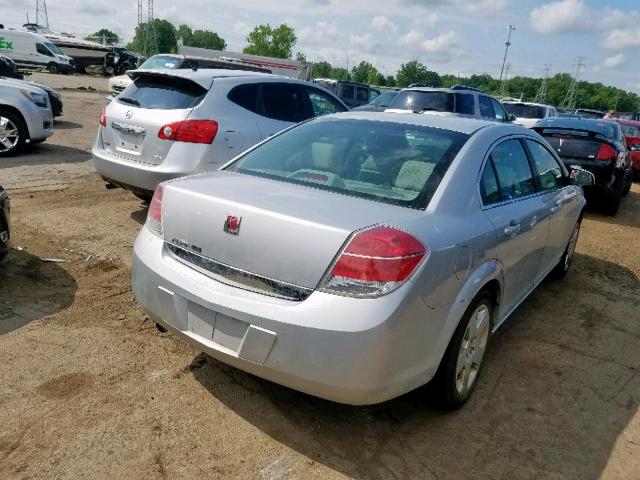 1G8ZS57B49F159808 - 2009 SATURN AURA XE SILVER photo 4