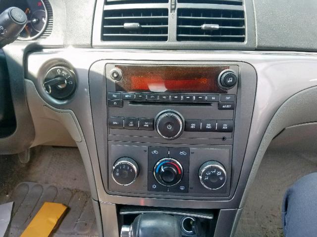 1G8ZS57B49F159808 - 2009 SATURN AURA XE SILVER photo 9