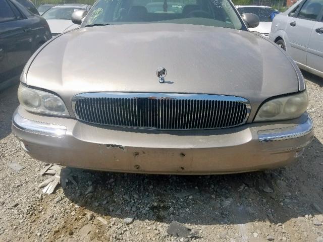 1G4CW54K724107042 - 2002 BUICK PARK AVENU TAN photo 9