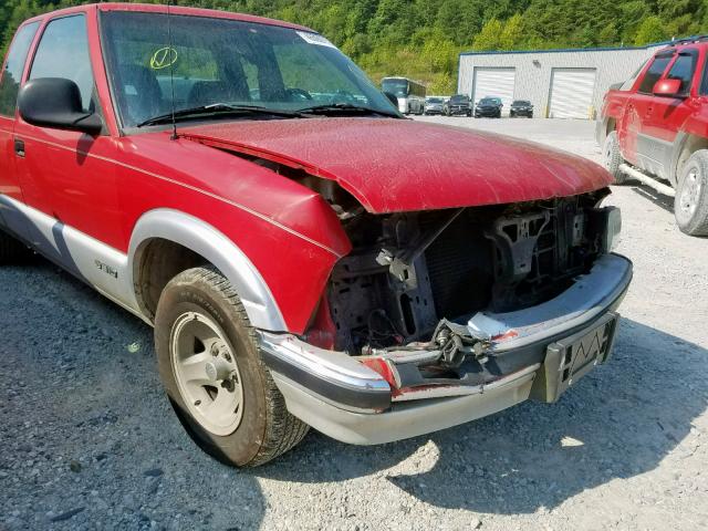 1GCCS1940T8207299 - 1996 CHEVROLET S TRUCK S1 RED photo 9