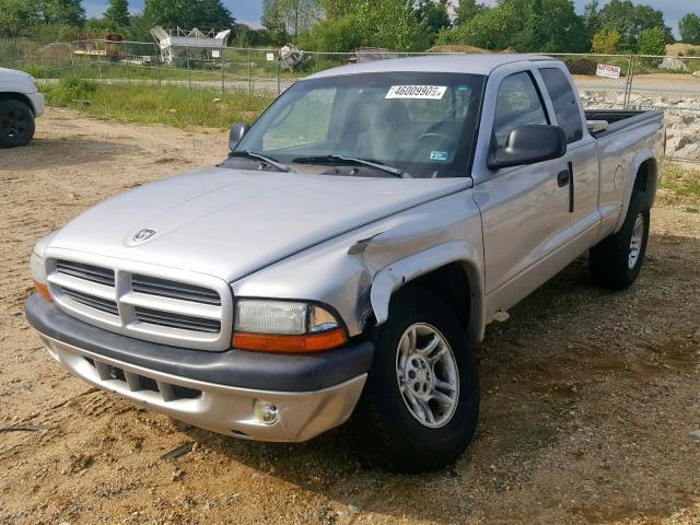 1D7HG32N33S190626 - 2003 DODGE DAKOTA SPO BLUE photo 2