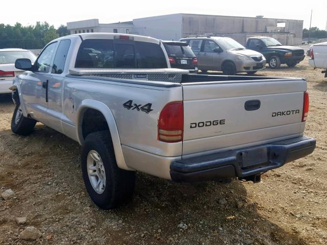 1D7HG32N33S190626 - 2003 DODGE DAKOTA SPO BLUE photo 3