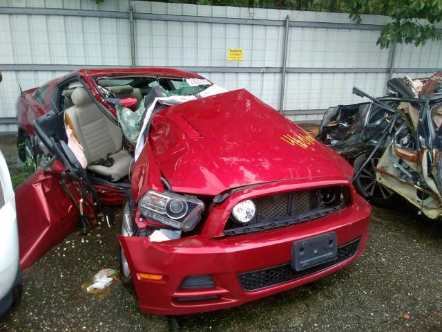 1ZVBP8CF0D5217850 - 2013 FORD MUSTANG GT RED photo 1