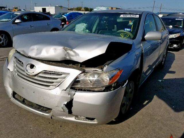 4T4BE46K99R106691 - 2009 TOYOTA CAMRY BASE SILVER photo 2