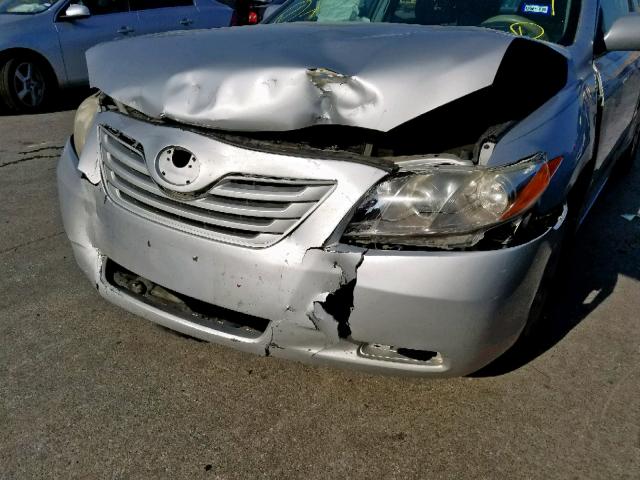 4T4BE46K99R106691 - 2009 TOYOTA CAMRY BASE SILVER photo 9