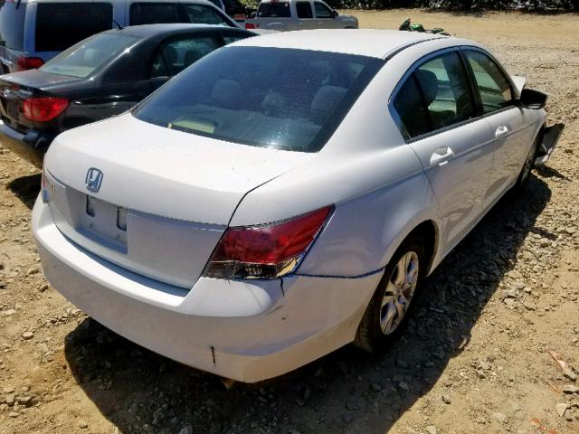 1HGCP2F4XAA137569 - 2010 HONDA ACCORD LXP WHITE photo 4