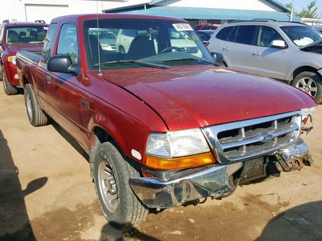 1FTYR14VXXPB72400 - 1999 FORD RANGER SUP RED photo 1