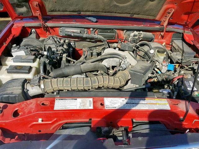 1FTYR14VXXPB72400 - 1999 FORD RANGER SUP RED photo 7