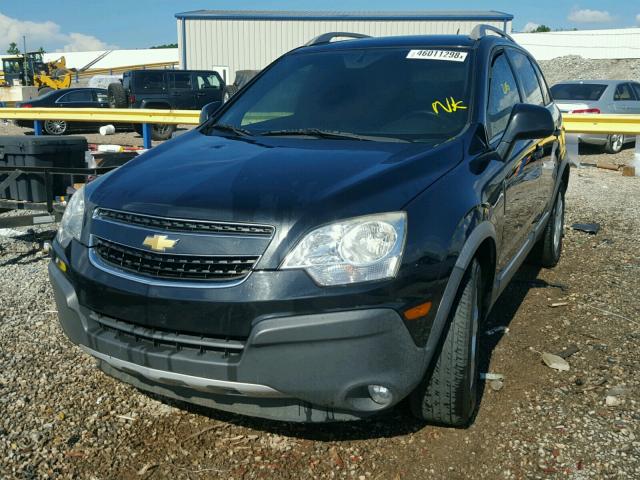 3GNAL2EK7DS637975 - 2013 CHEVROLET CAPTIVA LS BLACK photo 2