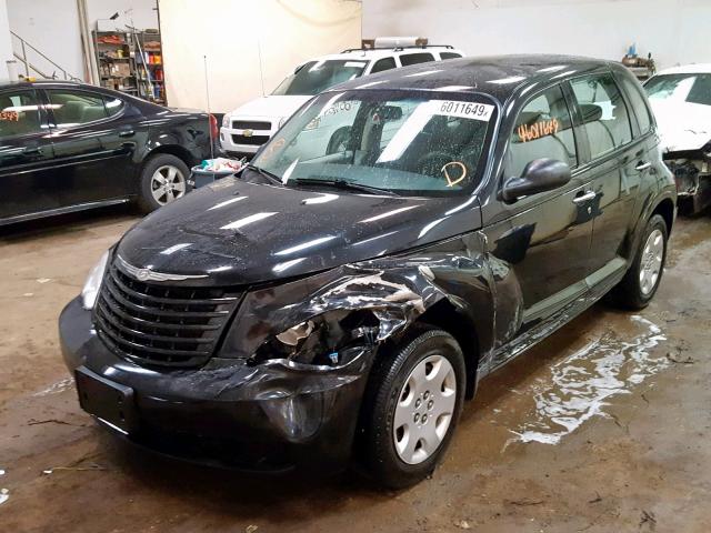 3A8FY48B58T137572 - 2008 CHRYSLER PT CRUISER BLACK photo 2