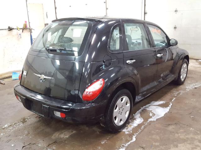 3A8FY48B58T137572 - 2008 CHRYSLER PT CRUISER BLACK photo 4