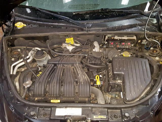 3A8FY48B58T137572 - 2008 CHRYSLER PT CRUISER BLACK photo 7