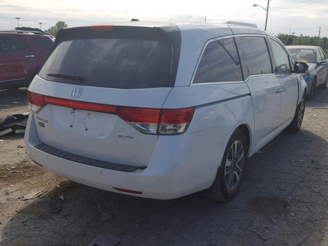 5FNRL5H9XGB043660 - 2016 HONDA ODYSSEY TO WHITE photo 4