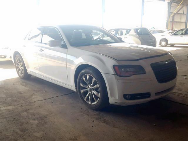 2C3CCAGG5EH379193 - 2014 CHRYSLER 300 S WHITE photo 1