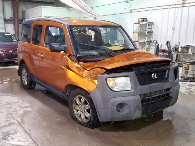 5J6YH28716L009882 - 2006 HONDA ELEMENT EX ORANGE photo 1