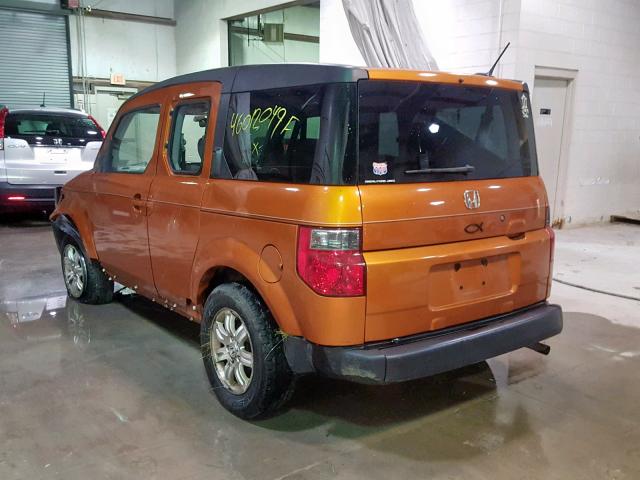 5J6YH28716L009882 - 2006 HONDA ELEMENT EX ORANGE photo 3