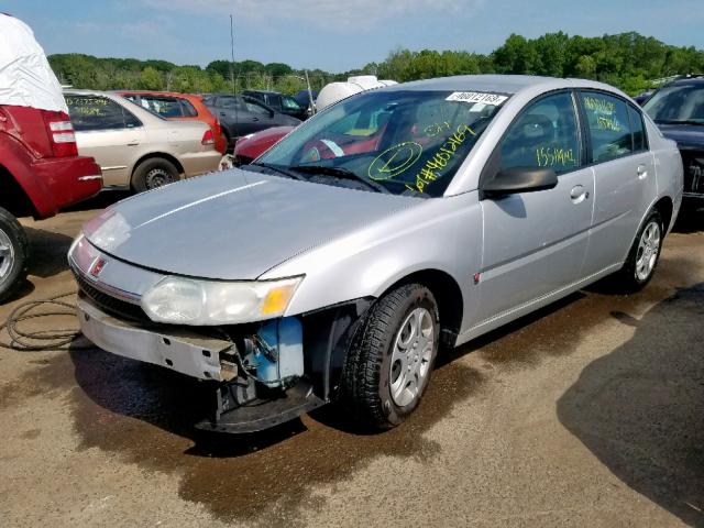 1G8AJ52F54Z111638 - 2004 SATURN ION LEVEL GRAY photo 2