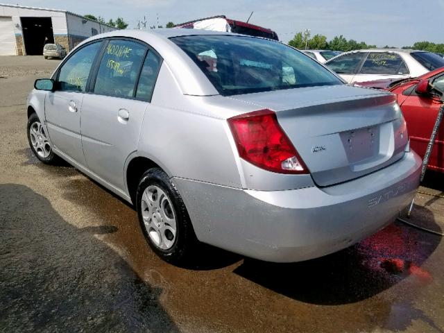 1G8AJ52F54Z111638 - 2004 SATURN ION LEVEL GRAY photo 3