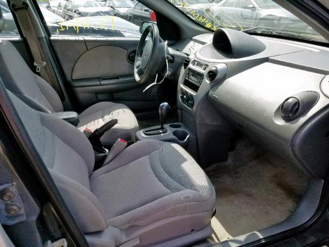 1G8AJ52F54Z111638 - 2004 SATURN ION LEVEL GRAY photo 5