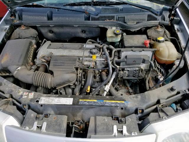1G8AJ52F54Z111638 - 2004 SATURN ION LEVEL GRAY photo 7