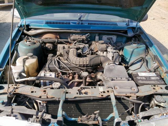 1G1JC1441R7116058 - 1994 CHEVROLET CAVALIER V BLUE photo 7