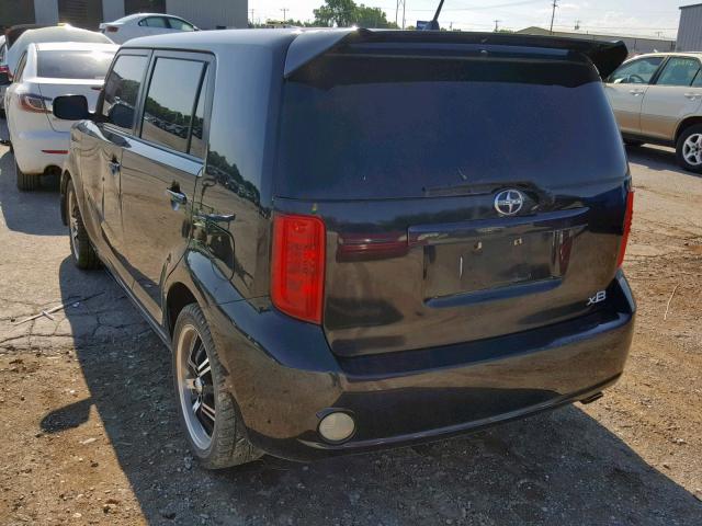 JTLKE50E791064535 - 2009 TOYOTA SCION XB შავი ფოტო 3