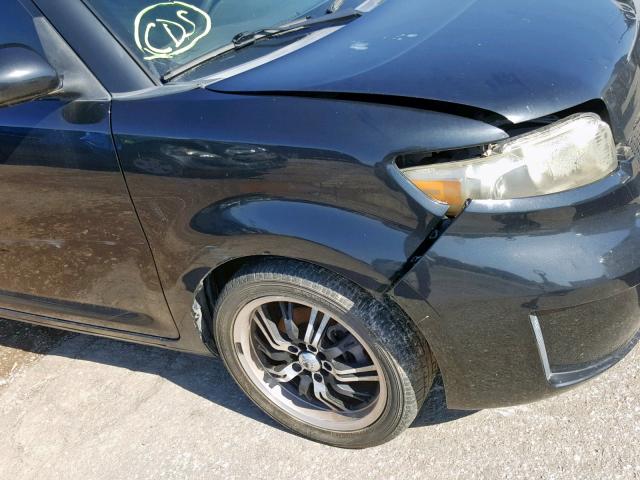 JTLKE50E791064535 - 2009 TOYOTA SCION XB შავი ფოტო 9