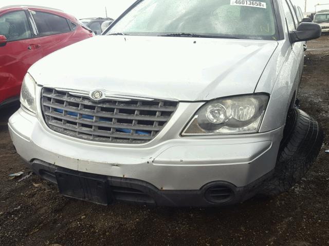 2C4GF48465R422721 - 2005 CHRYSLER PACIFICA SILVER photo 9