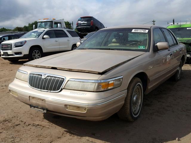 2MELM75WXVX685932 - 1997 MERCURY GRAND MARQ BEIGE photo 2