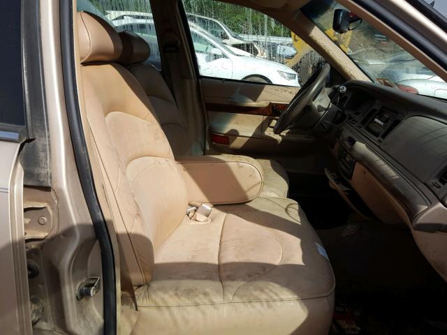 2MELM75WXVX685932 - 1997 MERCURY GRAND MARQ BEIGE photo 5