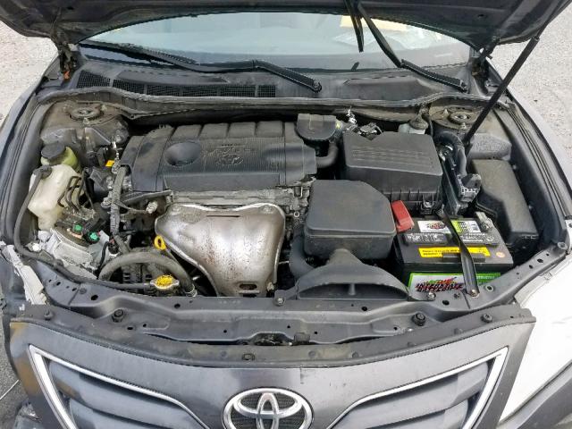 4T1BF3EK2BU614977 - 2011 TOYOTA CAMRY BASE CHARCOAL photo 7