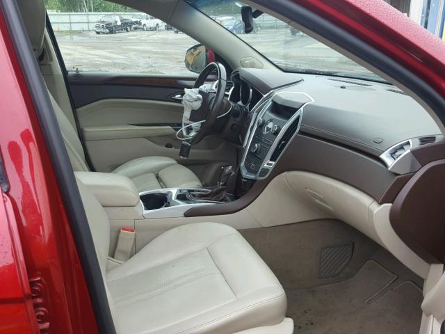 3GYFNEE33CS602071 - 2012 CADILLAC SRX PERFOR RED photo 5