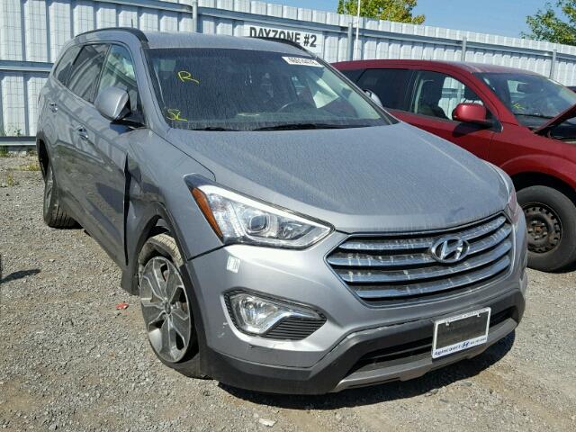 KM8SNDHF3GU149737 - 2016 HYUNDAI SANTA FE S GRAY photo 1