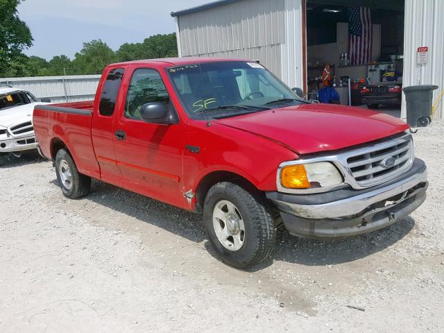 2FTRX17224CA57928 - 2004 FORD F-150 HERI RED photo 1