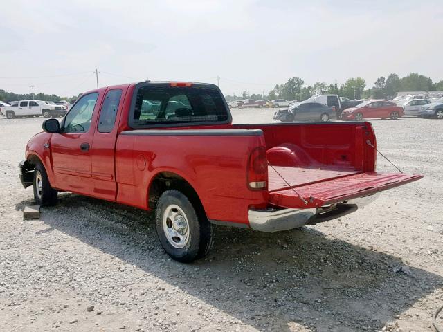 2FTRX17224CA57928 - 2004 FORD F-150 HERI RED photo 3