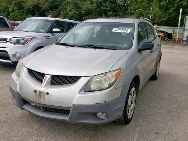 5Y2SL62853Z471549 - 2003 PONTIAC VIBE SILVER photo 2