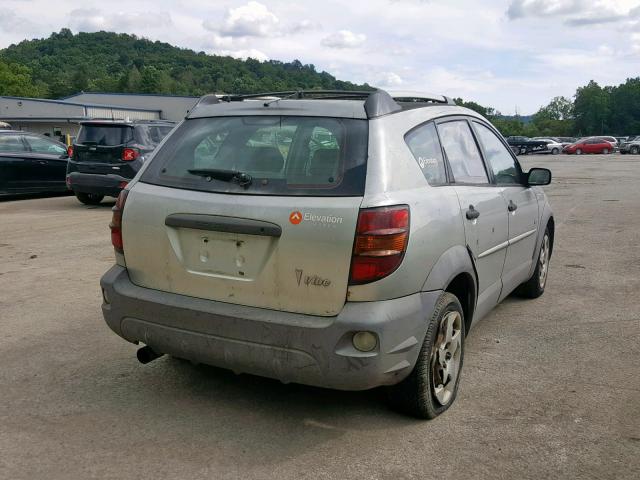 5Y2SL62853Z471549 - 2003 PONTIAC VIBE SILVER photo 4