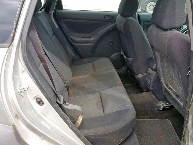 5Y2SL62853Z471549 - 2003 PONTIAC VIBE SILVER photo 6