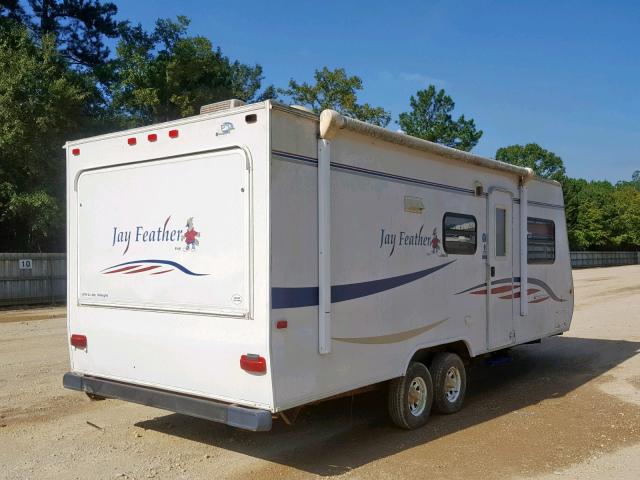 1UJBJ02K181J20075 - 2008 JAYCO JAYFEATHER  WHITE photo 4