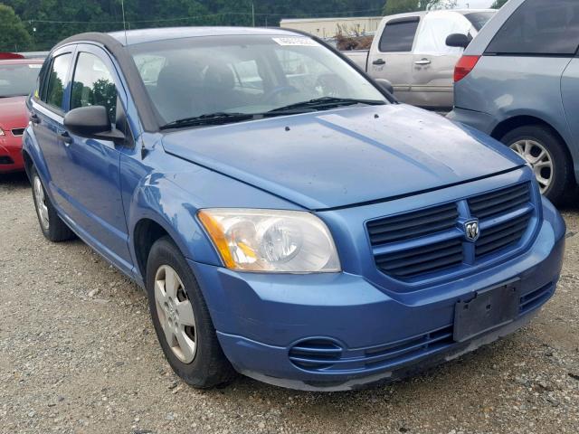 1B3HB28B87D139067 - 2007 DODGE CALIBER BLUE photo 1