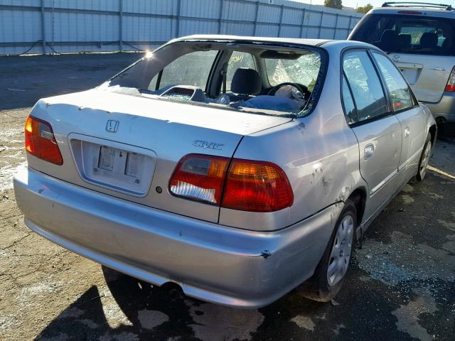 2HGEJ6613YH558763 - 2000 HONDA CIVIC BASE 灰色 照片 4