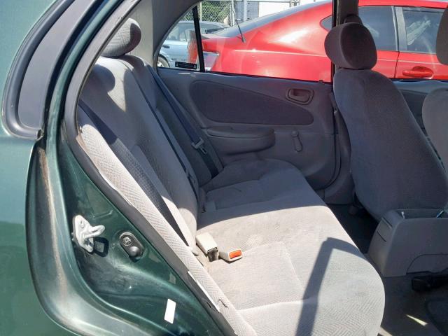 1Y1SK52851Z423832 - 2001 CHEVROLET GEO PRIZM 绿色 照片 6