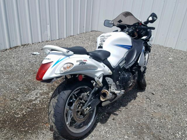 JS1GX72AX92101860 - 2009 SUZUKI GSX1300 R WHITE photo 4