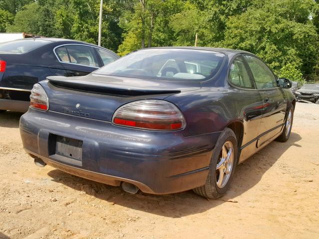 1G2WP12K62F265259 - 2002 PONTIAC GRAND PRIX BLUE photo 4