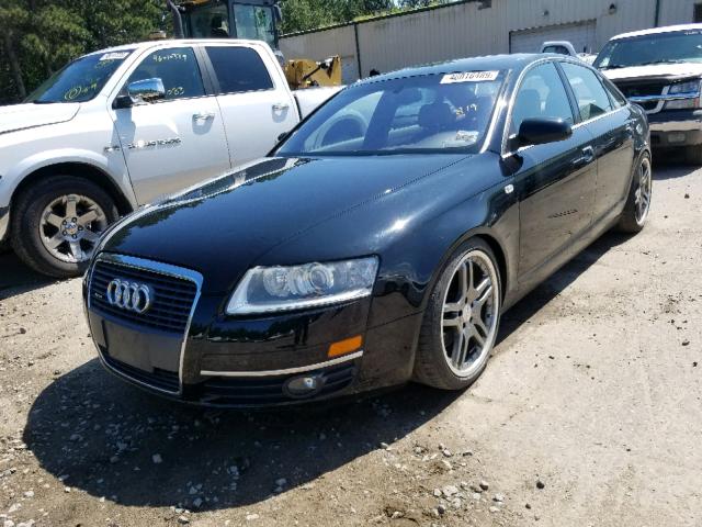 WAUDH74F57N014195 - 2007 AUDI A6 3.2 QUA BLACK photo 2