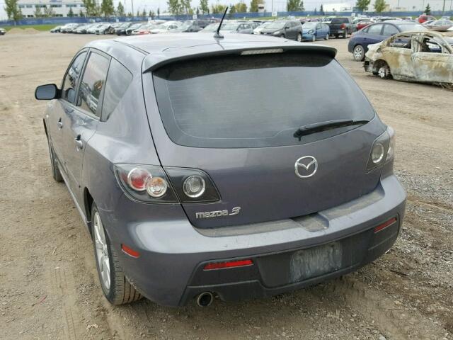 JM1BK343091244103 - 2009 MAZDA 3 S GRAY photo 3