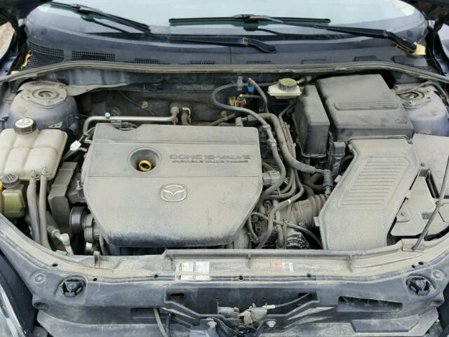 JM1BK343091244103 - 2009 MAZDA 3 S GRAY photo 7