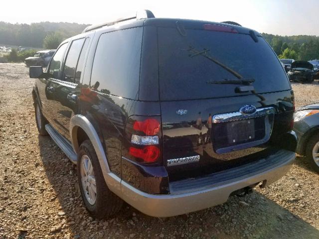 1FMEU64E98UA82216 - 2008 FORD EXPLORER E BLACK photo 3