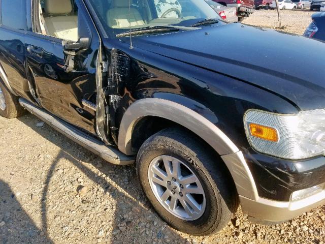 1FMEU64E98UA82216 - 2008 FORD EXPLORER E BLACK photo 9